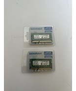 2X Crucial 2GB DDR3 Memory Kit 1066MHz PC3 8500 204 Pin SODIMM SDRAM Not... - $12.95