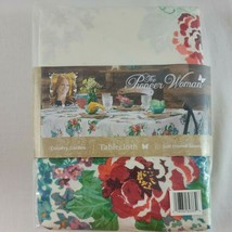 Country Garden Pioneer Woman Tablecloth Farmhouse Floral Picnic 60&quot; X 120&quot; NEW - £18.04 GBP