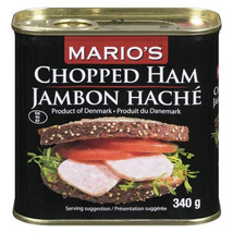 4 Cans of Mario&#39;s Chopped Canned Ham 340g Each - Product of Denmark - - £27.04 GBP