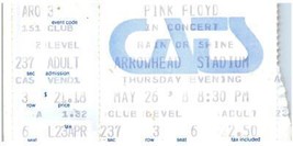 Vtg Pink Floyd Concert Ticket Stub Kansas City May 26, 1988 Arrowhead St... - $34.64