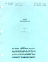 1982’s VOYAGERS!: CLEO &amp; THE BABE rare original TV series script - $551.07 MXN