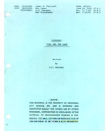 1982’s VOYAGERS!: CLEO & THE BABE rare original TV series script - $29.99
