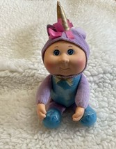 Cabbage Patch Kids Cuties Fantasy Friends ~ 10” Jewel the Unicorn Blue &amp;... - $11.65