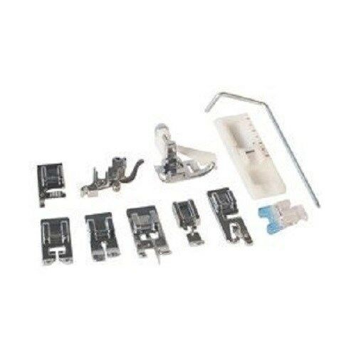 Low Shank 11 Piece Snap-On foot Kit For Brother & Baby Lock Machines - $11.44