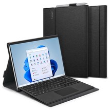 Spigen Stand Folio Designed for Microsoft Surface Pro 8 Case Cover with Pen Hold - £56.65 GBP