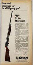 1967 Print Ad Stevens 77 Pump Shotguns Savage Westfield,Massachusetts - £10.07 GBP