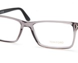 NEW TOM FORD TF5408 020 Gray Eyeglasses Frame 56-16-145mm B36mm Italy - $171.49
