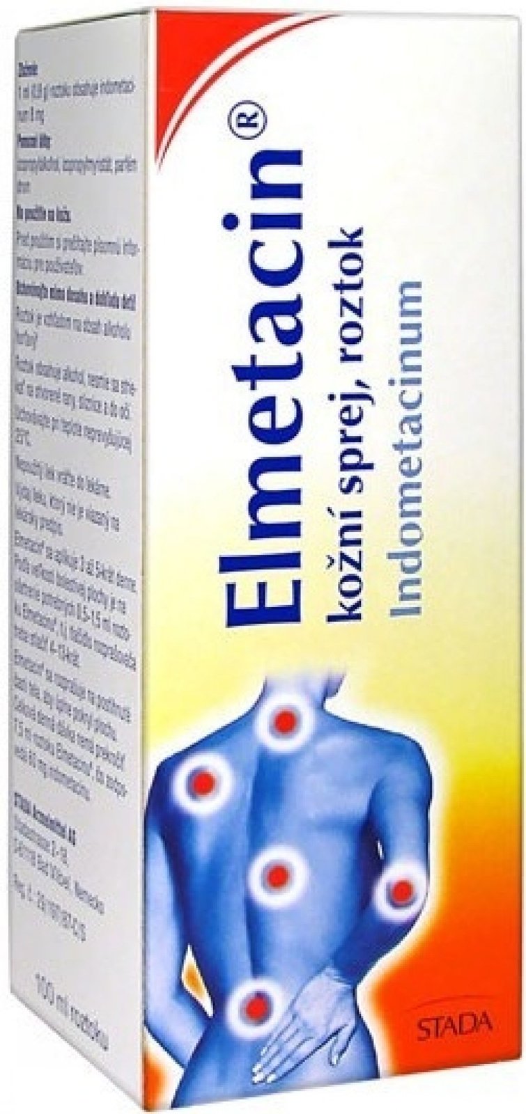 Elmetacin spray 100 ml - suitable for back pain, joint pain, stiff neck, - $34.95