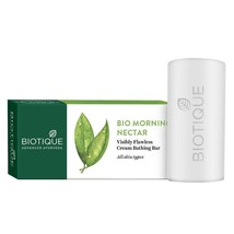 Biotique Bio Morning Nectar Visibly Flawless Cream Bathing Bar 150 gm skin care - £13.94 GBP
