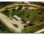 Miller Motel &amp; Restaurant Aerial View Bloomingdale Ohio OH Chrome Postca... - £3.97 GBP