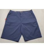 O&#39;Neill Golf Performance Chino Shorts Mens Size 34 Navy Slash Pocket Fla... - $40.22 CAD