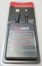 New Gigaware 6-Foot USB-A Male To Mini USB-B Male Gold Cable - £7.76 GBP