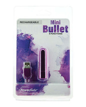 Mini Bullet Rechargeable Bullet - 9 Functions Purple - $24.39