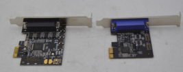(Lot of 2)SYBA SD-PEX10005 PCI-Express Card Parallel Port Adapter - £22.30 GBP