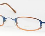 Nos Lassalle T027-9 Blau/Orange Brille Brillenfassung 43-26-140Mm Italien - $56.42