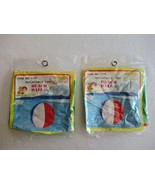 Vintage Paradise 16&quot; Beach Ball Red Yellow Blue Pool 6 Panels Made in Ta... - $178.32 MXN