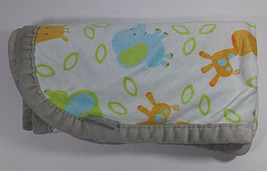 Blankets and Beyond Baby Blanket 29in Animal Safari Security Lovey Eleph... - £12.01 GBP