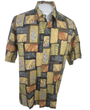 Tori Richard Men Hawaiian camp shirt pit to pit 25 L aloha luau tropical lawn - £35.49 GBP