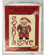 Bobbie G Designs Cross Stitch Kit - Mini Stitches - Santa&#39;s Love - €11,01 EUR