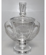 Steuben Crystal 11” Footed Trophy Urn / Vase with Lid by David Hills, Si... - £389.24 GBP