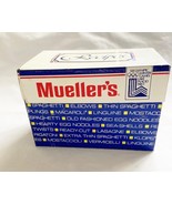 1980 Mueller&#39;s Pasta Metal Recipe Box Sponsor of Winter Olympic XIII Lak... - $150.34 MXN