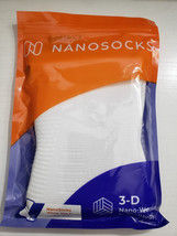 NANOSOCKS 3D Nano-Weave Technology WHITE Size 3 - NANOMX-WT-3 Compressio... - $20.00