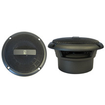 Poly-Planar MA-3013 3&quot; 60 Watt Round Component Speakers - Gray - $57.68