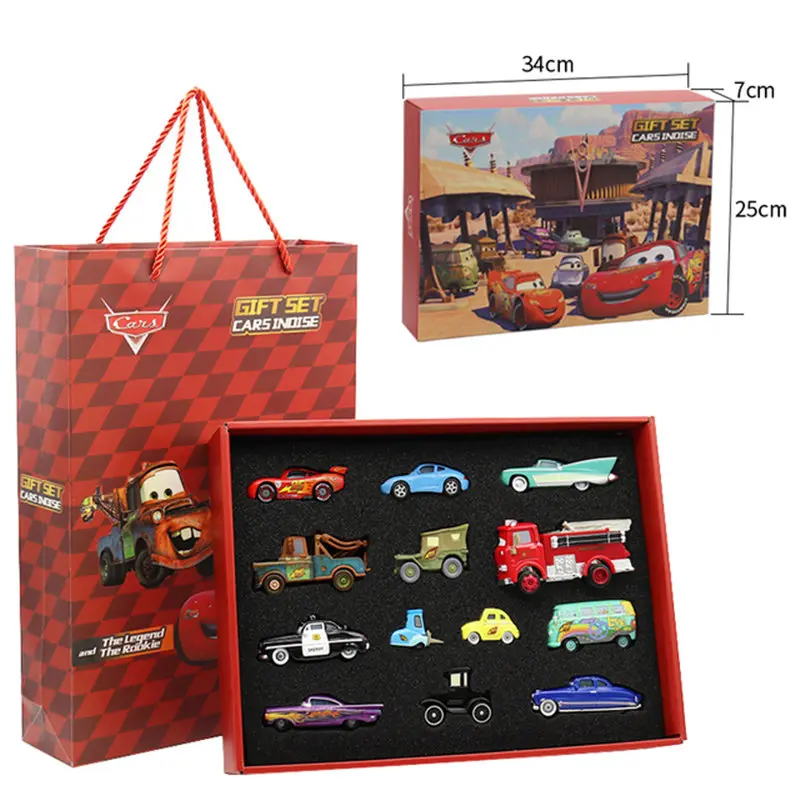 Disney Pixar Cars 3 Metal Diecast lightning McQueen Mater Champion Car -13pcs - £57.66 GBP