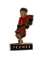 Peewee Red Jersey Vintage Hockey Pin Enamel Filled Sports Collectible PINS1 - $474.98 MXN