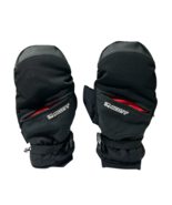 SCOTT Ski Snowboard Mittens Men&#39;s Black Leather XL 9.5 Cold Weather Insu... - $1,061.54 MXN