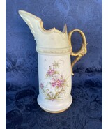 ANTIQUE A. STELLMACHER ART NOUVEAU PORCELAIN PITCHER EWER HABSBOURGWARE ... - $2,798.40 MXN