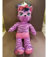 Build a Bear 20&quot; Honey Girls Teegan Cat Kitty Plush Toy Stuffed Animal BAB - $14.85