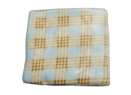 Big Oshi Fuzzy Crib Blanket (Blue) - £39.44 GBP