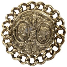 Louis Philippe Commemorative Metal Brass Pin Visit King France to Victor... - £47.40 GBP