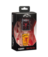 Zippo Fireball Lighter Street Chrome & Shot Glass Set - $44.95