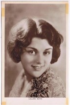 Celebrity Postcard RPPC Lillian Roth Original 1930s UK Long Acre American Actor - $7.91