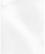 10 COUNT POLYESTER AIDA FABRIC 17&quot; x 28&quot;, WITH FREE CHART &amp; NEEDLES! - £7.73 GBP