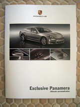 Porsche Official Panamera Series Exclusive Options Brochure 2009 Usa Edition - £15.67 GBP