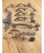 18 Cast Iron Drawer Pulls Knobs *ISSUES READ DESCRIPTION* Handles Resell... - $422.44 MXN