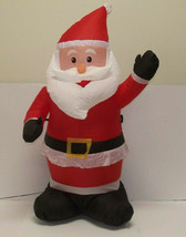 Gemmy 3ft Airblown Inflatable SANTA CLAUS Lights Up No Ropes or Stakes - $452.76 MXN
