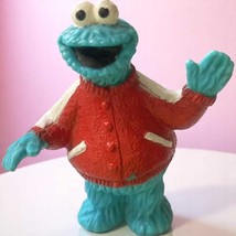 RARE Vintage Sesame Street Cookie Monster Figure – Classic PVC Collectib... - $13.50