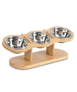 Elevated Cat Bowls Raised Feeding Bowls Cat Feeder Water Bowls for Cats ... - £41.61 GBP