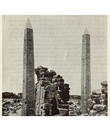 1942 Egypt Thutmose 1 & Hatshepsut Obelisks Historical Print Antique 8 x 5  - €17,17 EUR 1942 Egypt Thutmose 1 & Hatshepsut Obelisks Historical Print Antique 8 x 5  - €17,17 EUR