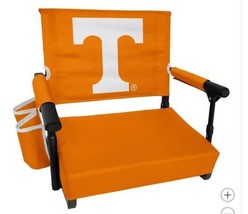 Tennessee Volunteers Stadium Seat NCAA Premium Foldable Pocket Orange White - $84.99