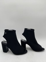 Women’s DKNY Hannah Open Toe Bootie in Black Size 7M - £33.29 GBP