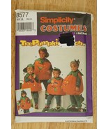 Simplicity The Pumpkin Patch 8577 Halloween Costume Sewing Pattern Size ... - £8.60 GBP