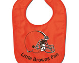 Cleveland Browns NFL Little Fan Baby Feeding Bib Infant Toddler Newborn ... - £7.56 GBP