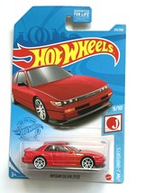 Hotwheels Nissans Silvia S13, HW J-Imports 9/10 [Red] 213/250 - £7.64 GBP