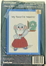 Janlynn My Favorite Teacher Stitch Kit - $14.73