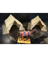 W. Britain ACW American Civil War 17380- Civil War 2pc Tents 2002 &amp; 1 Horse - $118.75